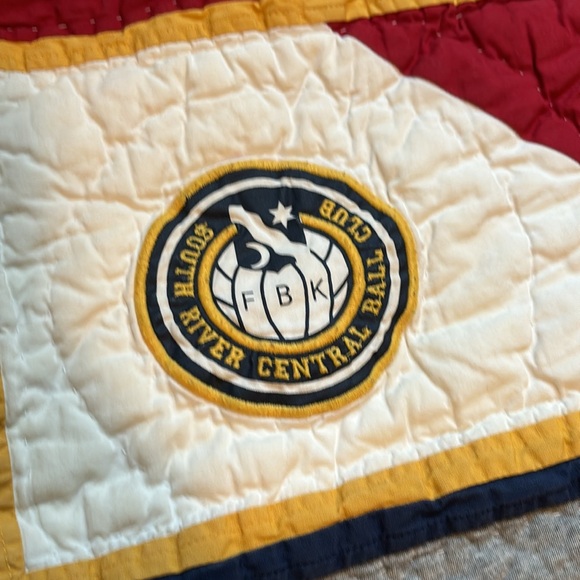 POTTERY BARN KIDS *Sham* Quilted Pillow Cover Sham Blue Tie Backing - Picture 3 of 6